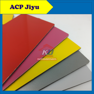 Supplier ACP Jiyu Surabaya Jawa Timur Lengkap berbagai Warna Motif 4mm